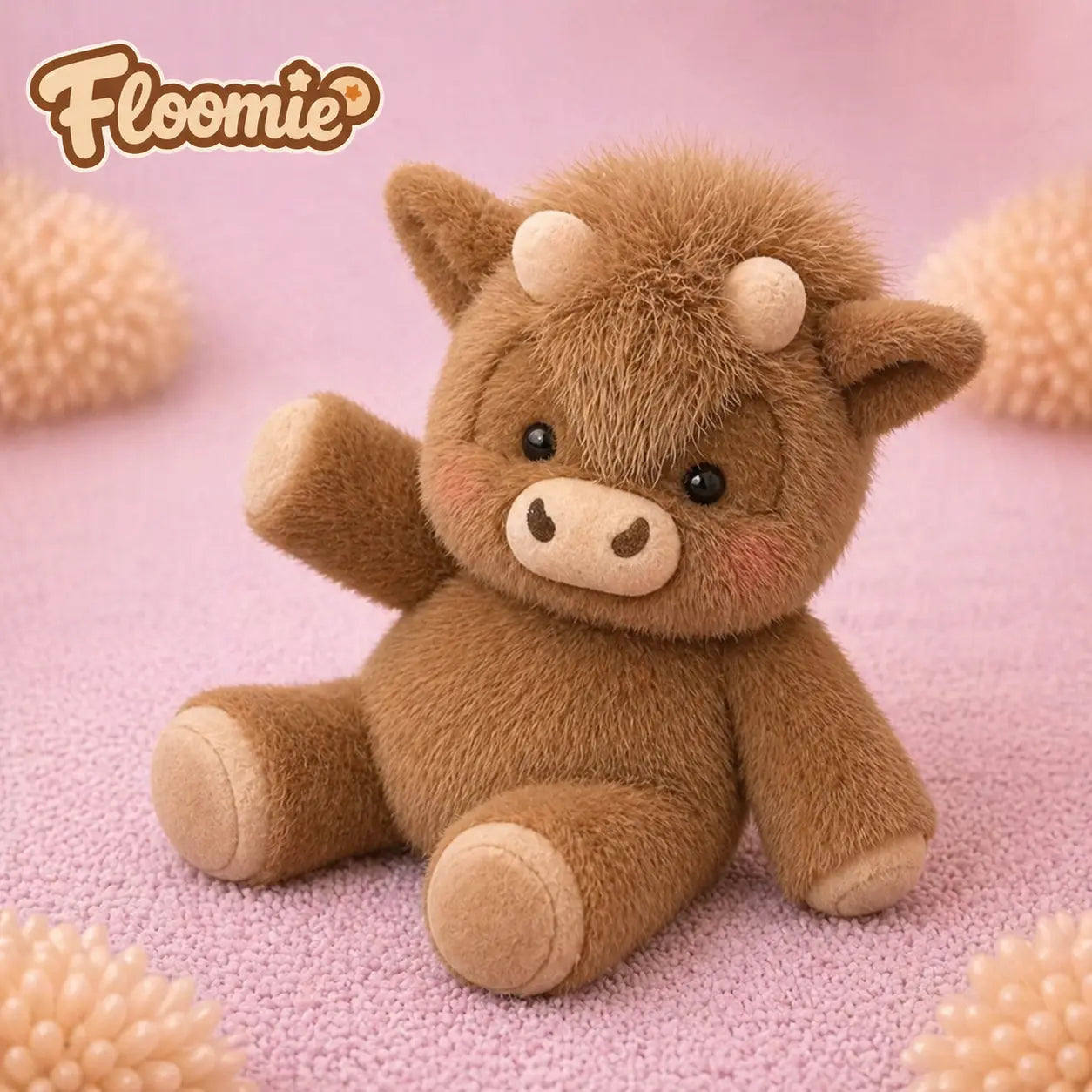 La peluche vache qui court quand on l’agite | Floomie®