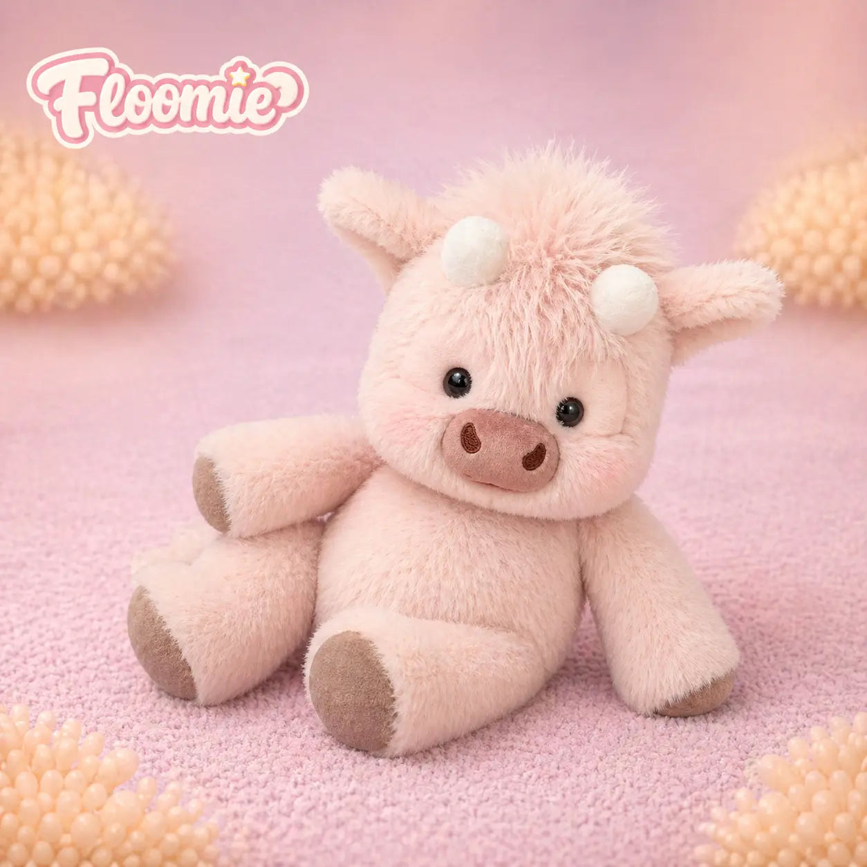 La peluche vache qui court quand on l’agite | Floomie®